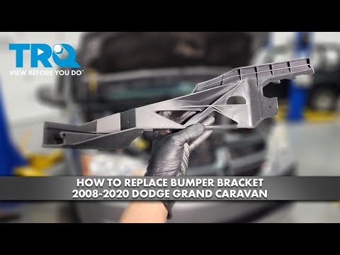 How to Replace Front Bumper Brackets 2008-2020 Dodge Grand Caravan