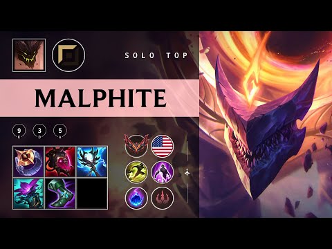 Malphite Top vs Ryze - NA Grandmaster Patch 25.24