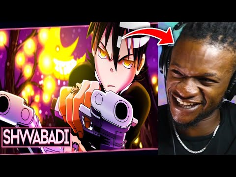 Death the Kid Rap || "LOOK LIKE DEATH" || Shwabadi ft. JHBBOSS [Soul Eater] REACTION