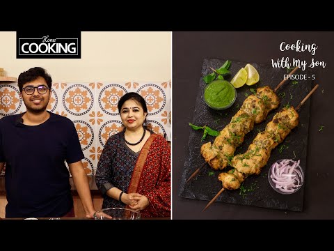 Cooking With My Son | Episode 5 | Chicken Malai Tikka | Grilled Chicken Recipe | Chicken Kebab