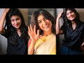 Riya Shibu Stunning Saree Fashion Photoshoot Look