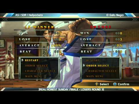 KOFXIII: Hellpockets vs El Gallo Negro - Real Honest Sundays 5.6 - Losers Bracket