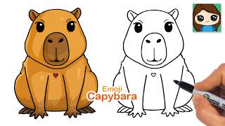 How to Draw a Capybara