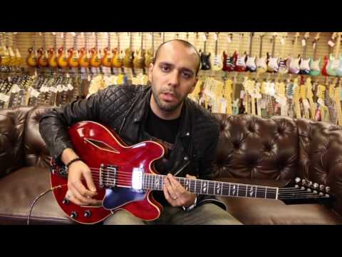 Gibson ES-335 Trini Lopez - Cherry - Diamond Electric Guitar Trini Lopez Reissue 2014 - Cherry image 22