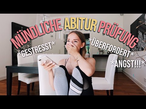 1 Woche bis zur MÜNDLICHEN ABITUR PRÜFUNG Vlog//Hannah