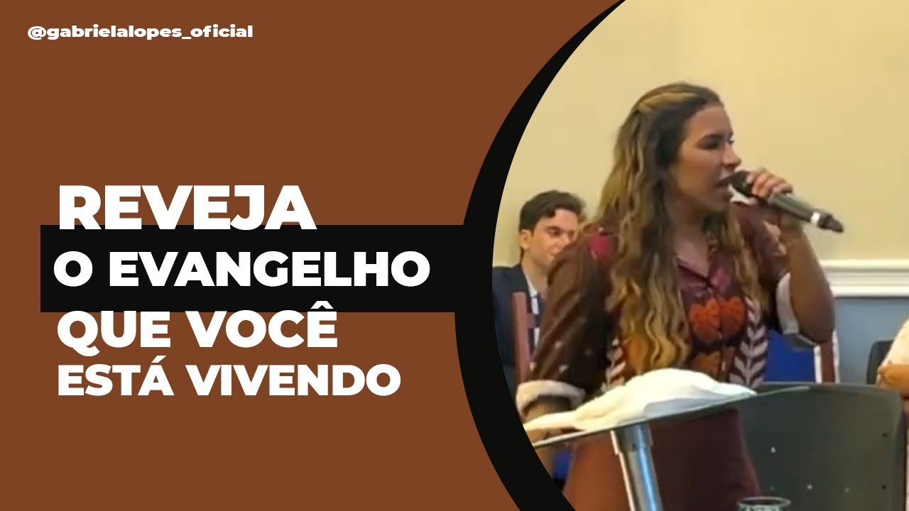 VIVA A TOTALIDADE DAS PROMESSAS - Gabriela Lopes #pregação