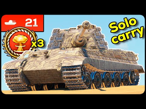 I Destroyed ENTIRE TEAMS With The King Tiger