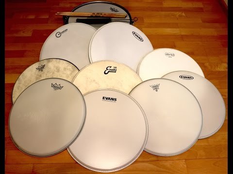 16 Snare Heads Comparison Part 1: Sticks by Kai Jokiaho
