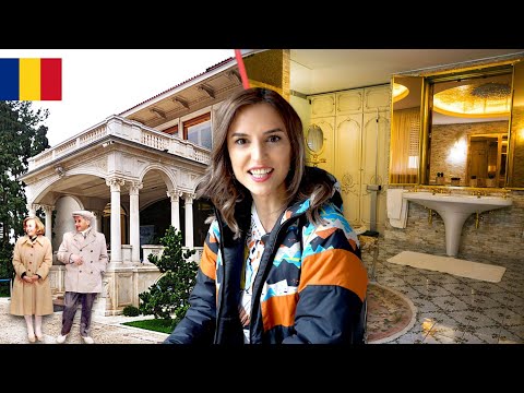 Tour of the Ceaușescu family home! 174 rooms, bunker, spa, wave pool and gold-plated bathrooms