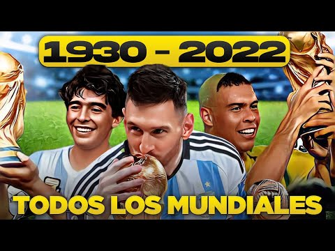 TODAS las FINALES del MUNDIAL (1930-2022)