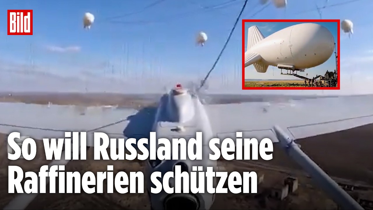 UKRAINE-KRIEG: Drohnen-Bekämpfung von gestern! Russland setzt auf Technik aus dem Zweiten Weltkrieg