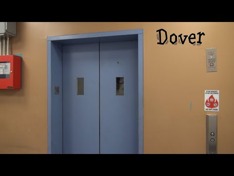 Noisy and Interesting Dover Traction Elevators at Park Place Stadium Cinemas Garage, Charleston, WV