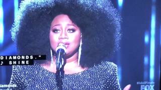 LAPORSHA RENAE SINGS DIAMONDS AGAIN!!!! AMERICAN IDOL TOP 2