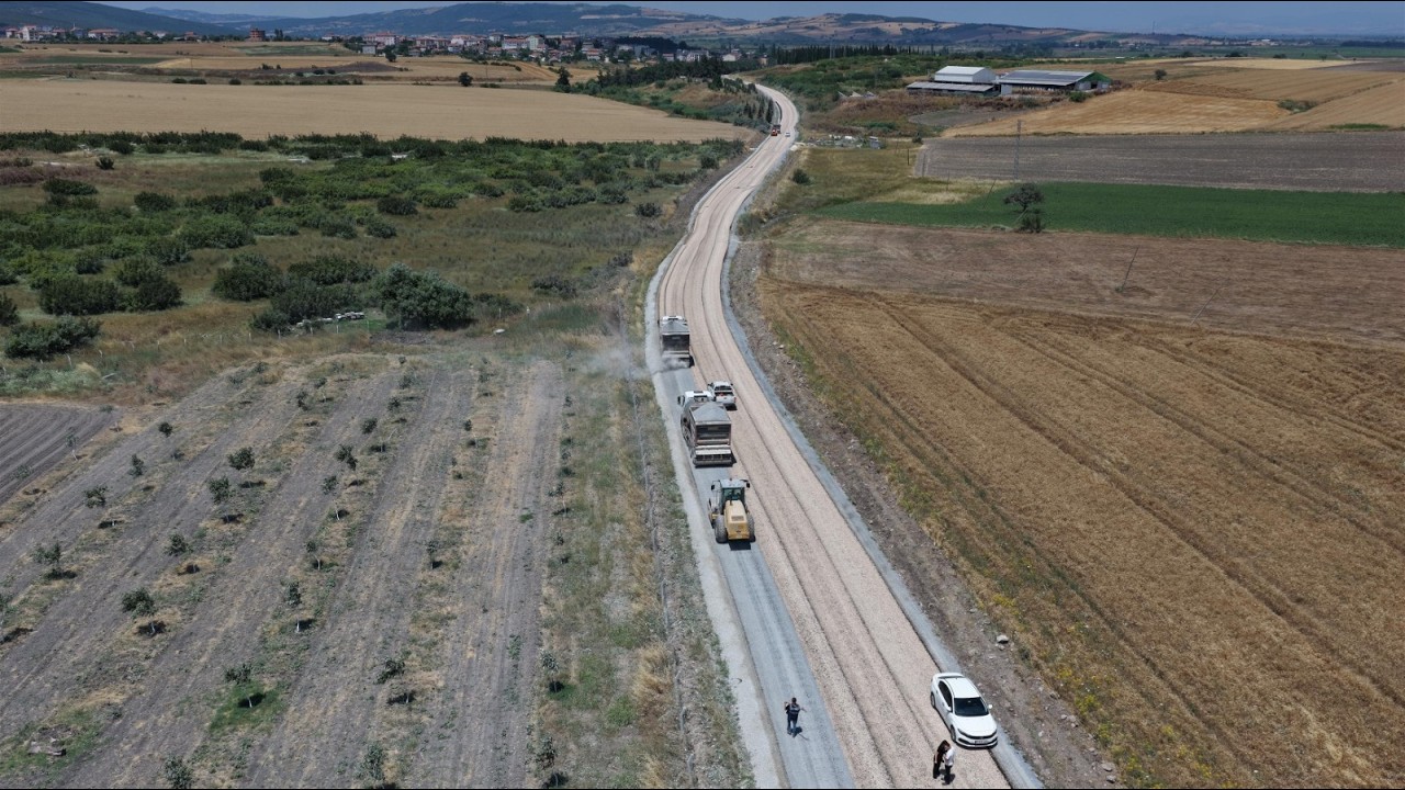Halk İstedi, Başkan Akın Yol Çilesini Bitirdi