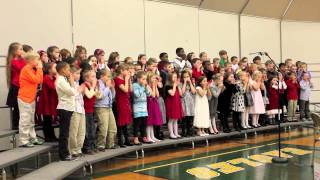 Very Cute Jolly Old Saint Nicholas Sung by Kids