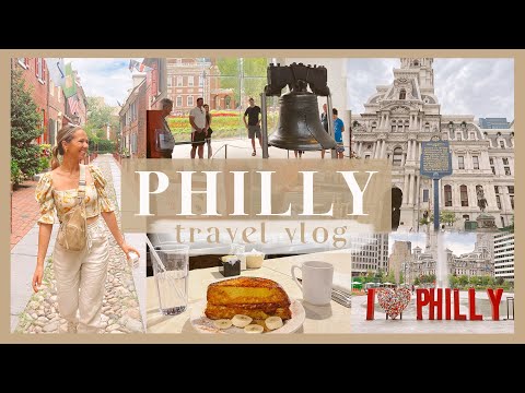 PHILLY VLOG | exploring iconic spots throughout this historic city!