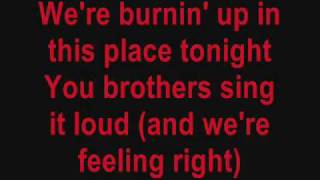 Burnin&#39; Up Jonas Brothers Lyrics Video