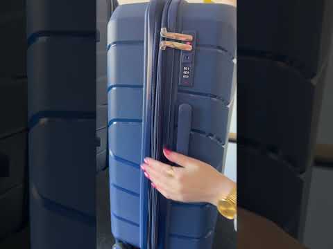 Миниатюра изображения товара Чемодан на колесах EUROBAGS PP-N87 (М, синий)