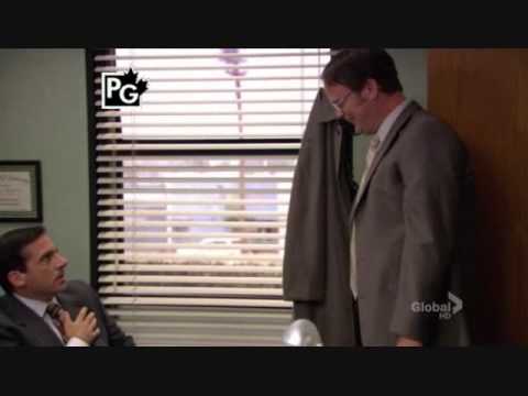 Dwight Punches Michael