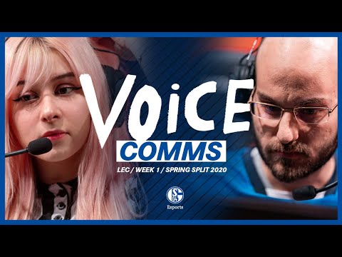 FORG1VEN BACK ON STAGE - Schalke 04 Esports LEC Voice Comms Week 1