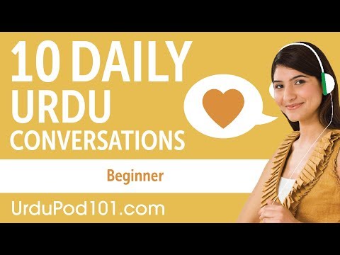 20 Daily Urdu Conversations - Urdu Practice for Beginners