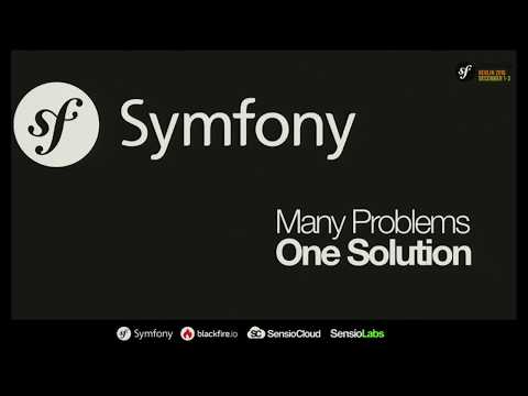 SymfonyCon Berlin 2016 - Fabien Potencier - Symfony Distributions Reloaded