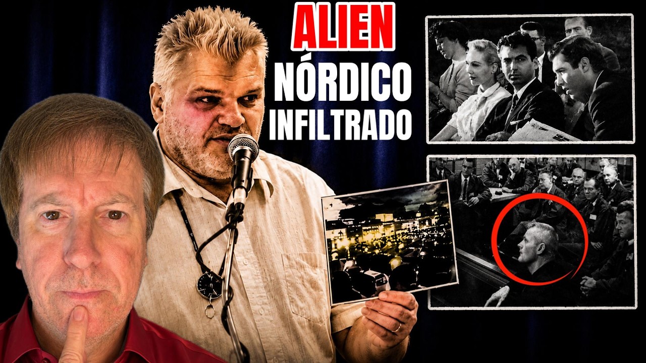 ANTES DE MORIR FILTRÓ LA FOTO DE UN ALIEN NÓRDICO