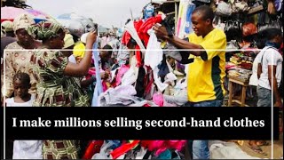 I make Millions selling Second-Hand clothes(Okrika) Online/How to make Money Online