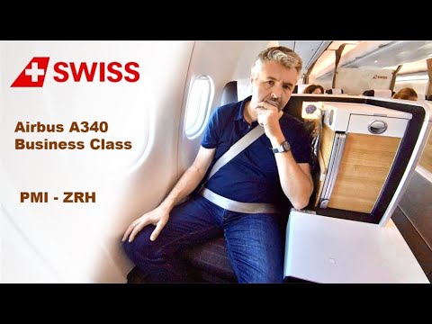 The BETTER Swiss Business Class, on the Airbus A340!