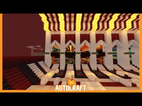 Minecraft 1.16.4 (AutoCraft) ep. 24 (Nether Hub Piston Bolt Expansion!)