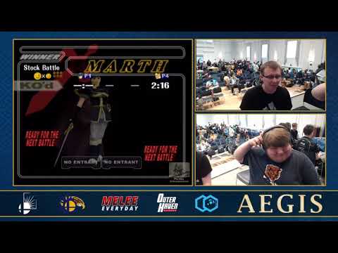 Aegis Melee Pools - Jakenshaken (Marth) vs Fizz (Fox)