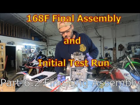168F Small Diesel Prepping for Real Use! Part 6.2 Final Assembly and  Test Run!