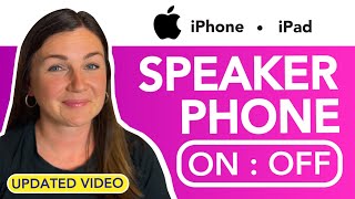 How to Turn Speaker Phone on and off While on a Phone Call on your iPhone - Updated Tutorial!