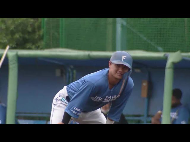 【ファーム】ファイターズ・佐藤龍世が試合を振り出しに戻す同点のタイムリーヒットを放つ!! 2022年5月12日  埼玉西武ライオンズ 対 北海道日本ハムファイターズ