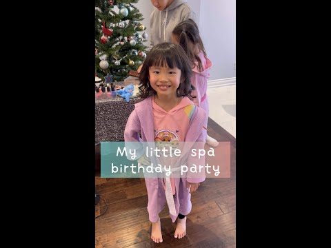 My little spa birthday party I Manicures I Pedicures l Facial l Makeup l Hairstyled l Super Awesome!