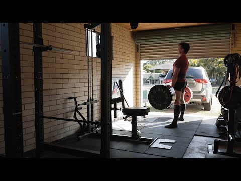 230kg Deadlift PR // Workout Motivation // Rogue Deadlift Bar