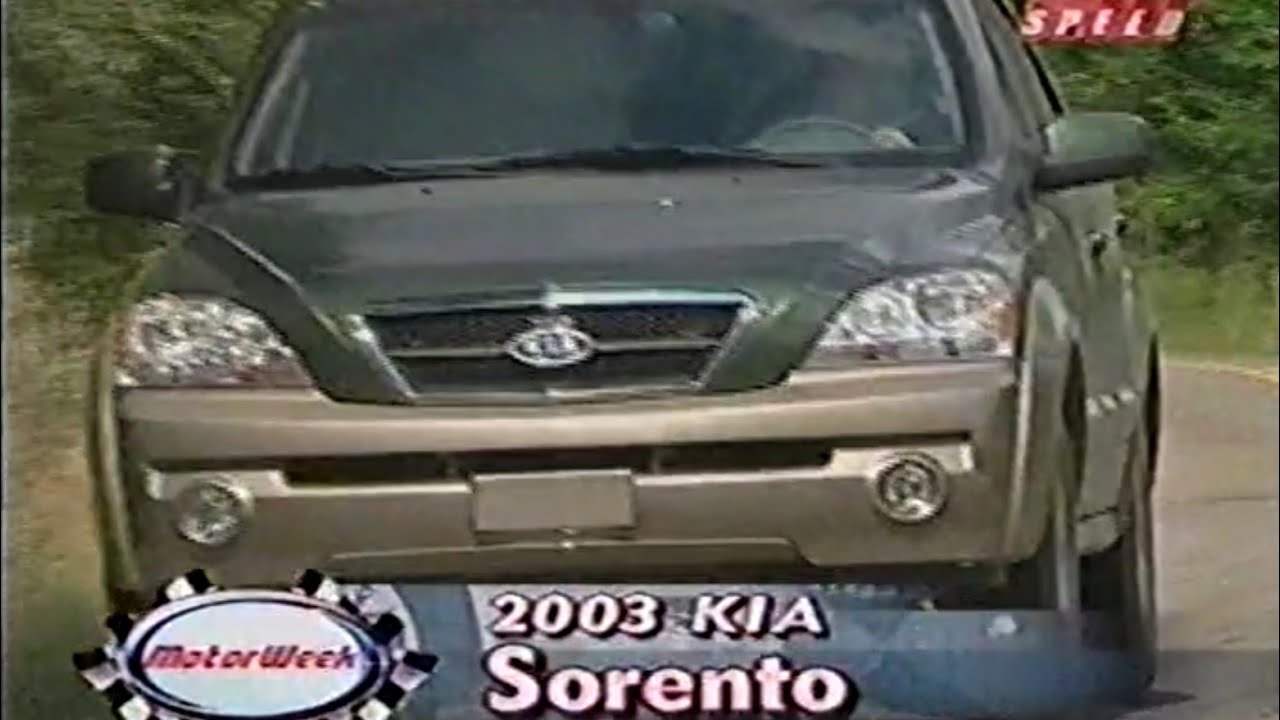2003 Kia Sorento EX 4WD (BL) - Motorweek Retro