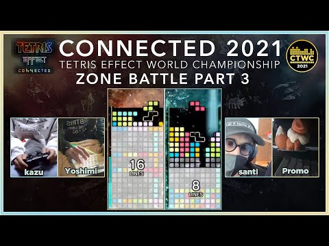 Tetris Effect: Connected - Zone Battle Tournament - Pt. 3 - CONNECTED 2021 - TE:C World Championship