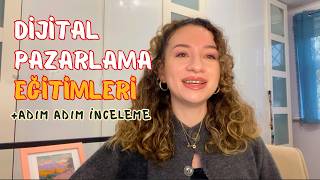 DİJİTAL PAZARLAMA EĞİTİMLERİ - ADIM ADIM KURS REHBERİ | Ücretsiz Dijital Pazarla