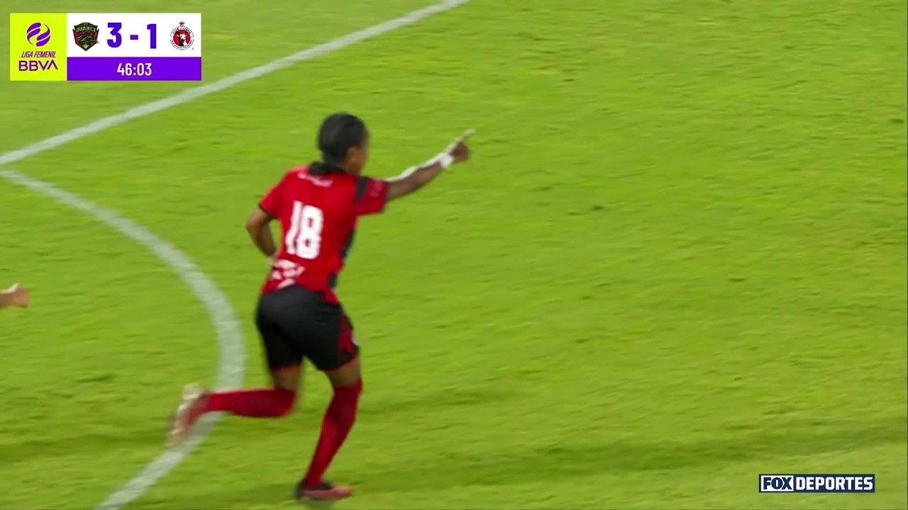 GOL DE TRUDI CARTER | FC Juárez 3-1 Xolas | Jornada 9 | Liga MX Femenil 2026
