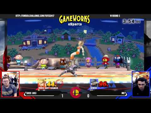 For Glory Friday - Shoe (Zero Suit Samus) Vs. Mo (Sheik) - Winners Round 3