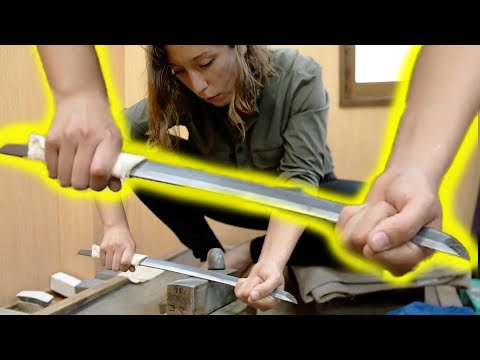 國寶級!體驗磨劍師的技能! (National treasure class! Experience the skill of a sword sharpener!)