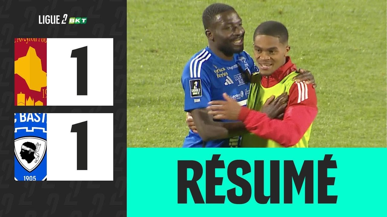 Rodez AF vs Bastia Highlights