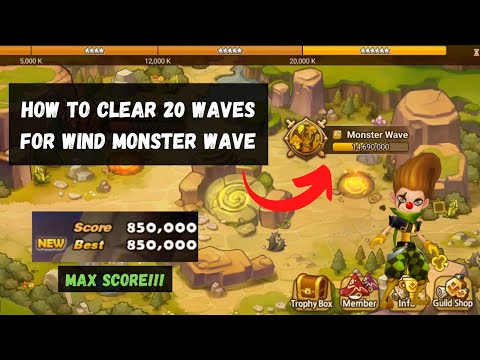 How To Clear 20 Waves In Wind Monster Wave (Subjugation)