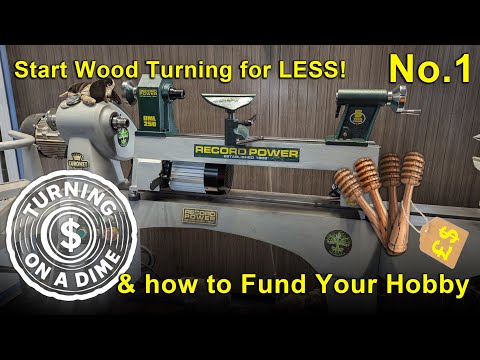 Inizia a tornire il legno senza spendere una fortuna - Tornitura a 100 centesimi