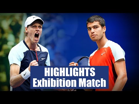Jannik Sinner vs Carlos Alcaraz Highlights Exhibition South Korea 2026