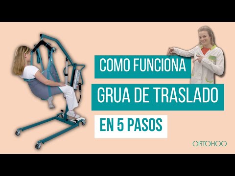 ¿CÓMO FUNCIONA UNA GRÚA DE TRASLADO PARA ENFERMOS?