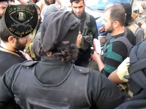 التجهيز لمعركة كسر المعصم من قبل لواء سيف الله في ريف حماة الشمالي