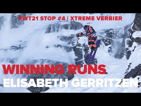 FWT21 Stop #4 Xtreme Verbier | Elisabeth Gerritzen Winning Run