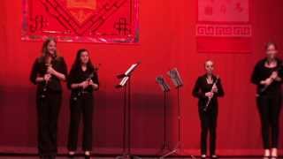 Clarinet Quartet 黑管四重奏 - OCPA Chinese New Year Gala 2014